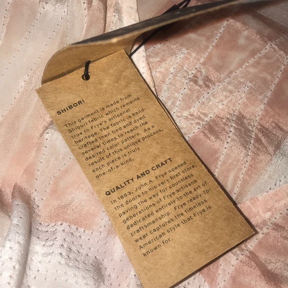 FRYE Shibori V-Neck Dress - Picture 5 of 6